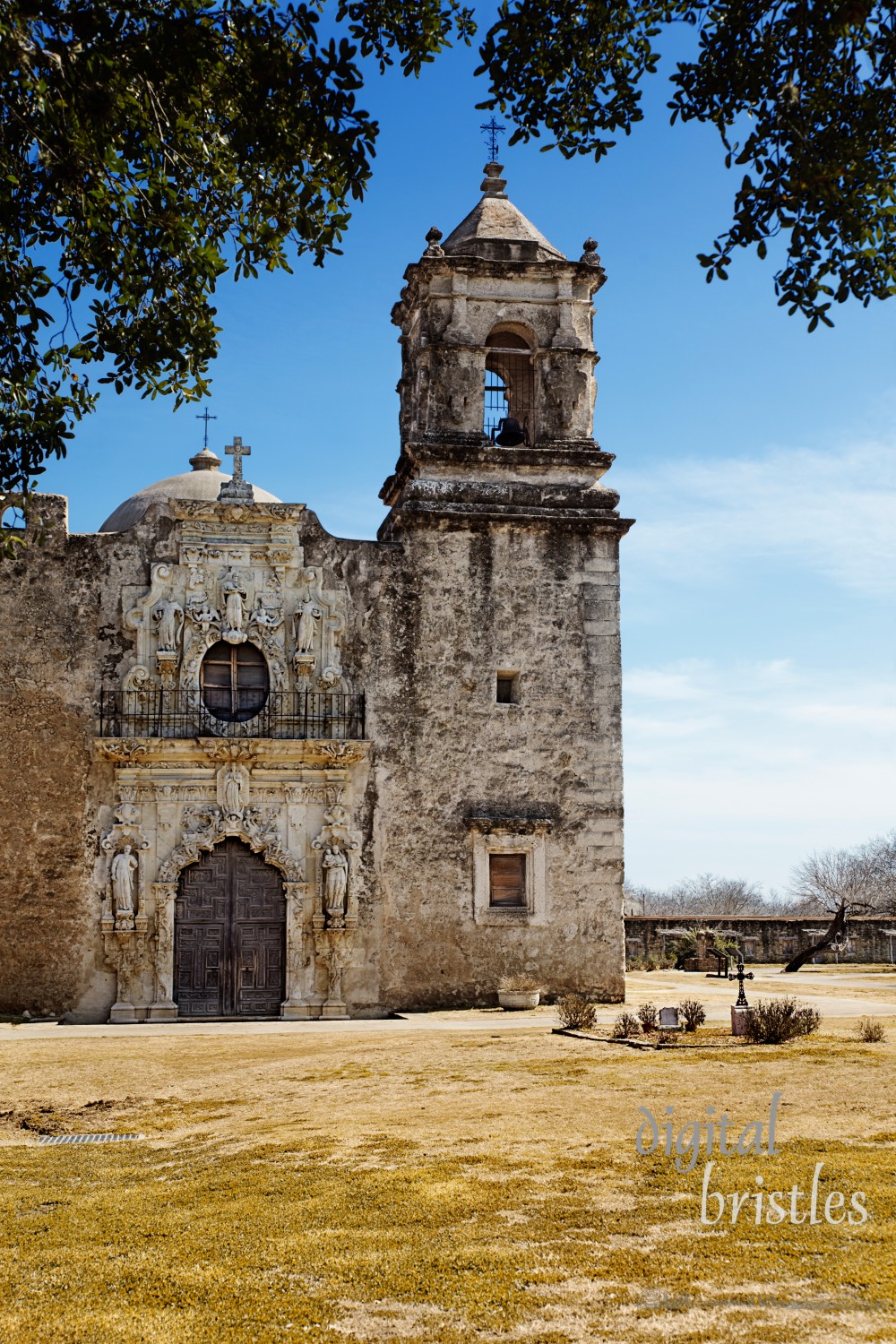 Church in Mission San Jose, San Antonio, Texas