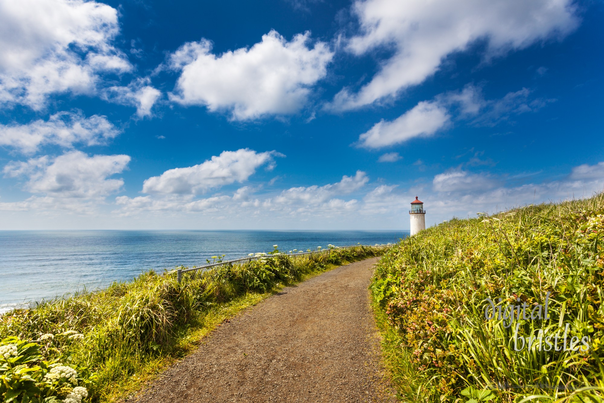 Long Beach Peninsula's North Head Lighthouse, Cape Disappointment, Washington