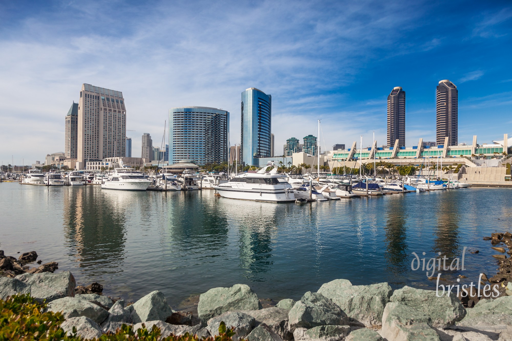 San Diego Embarcadero Marina by the Convention Center