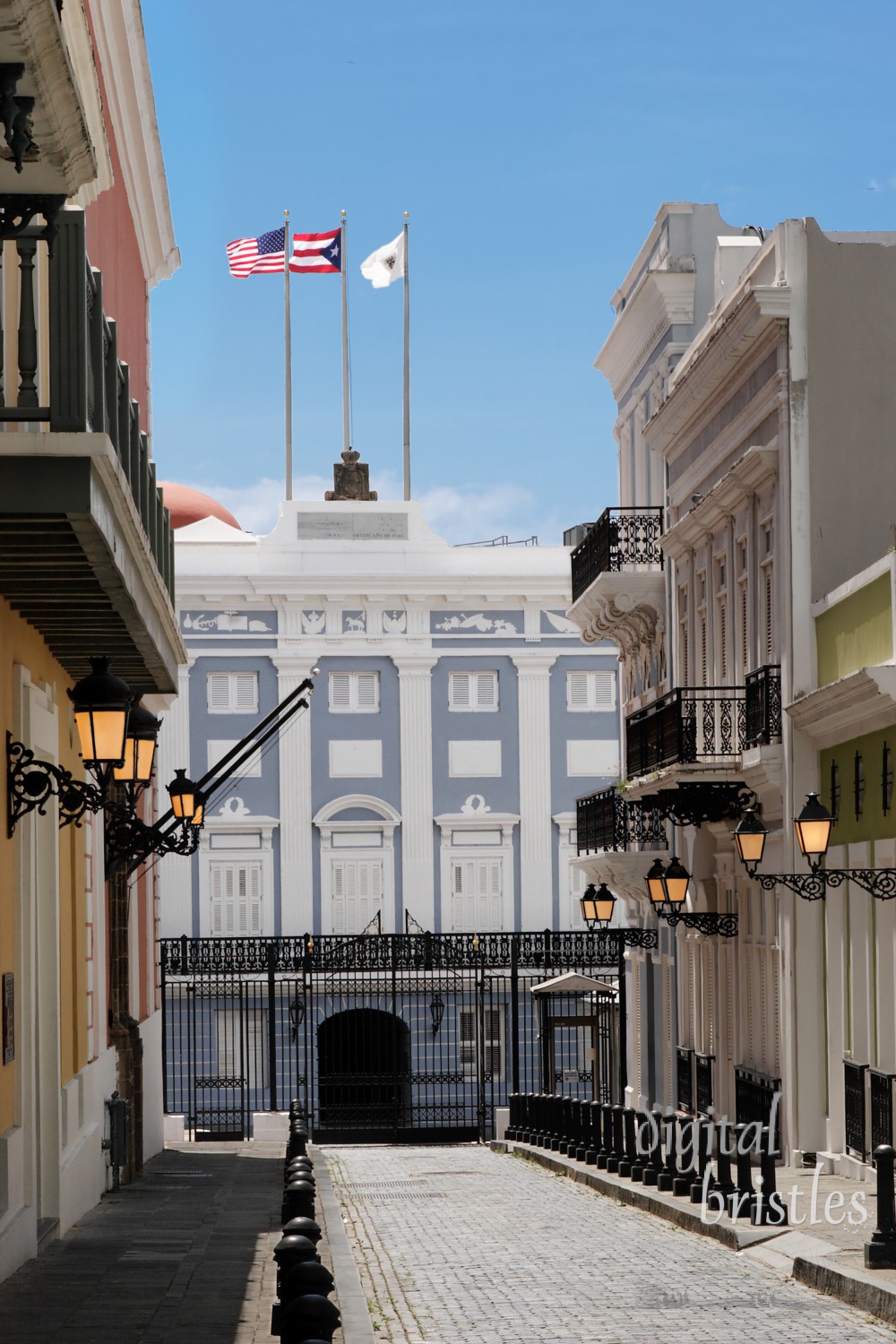 La Fortaleza and Calle Fortaleza, Old San Juan