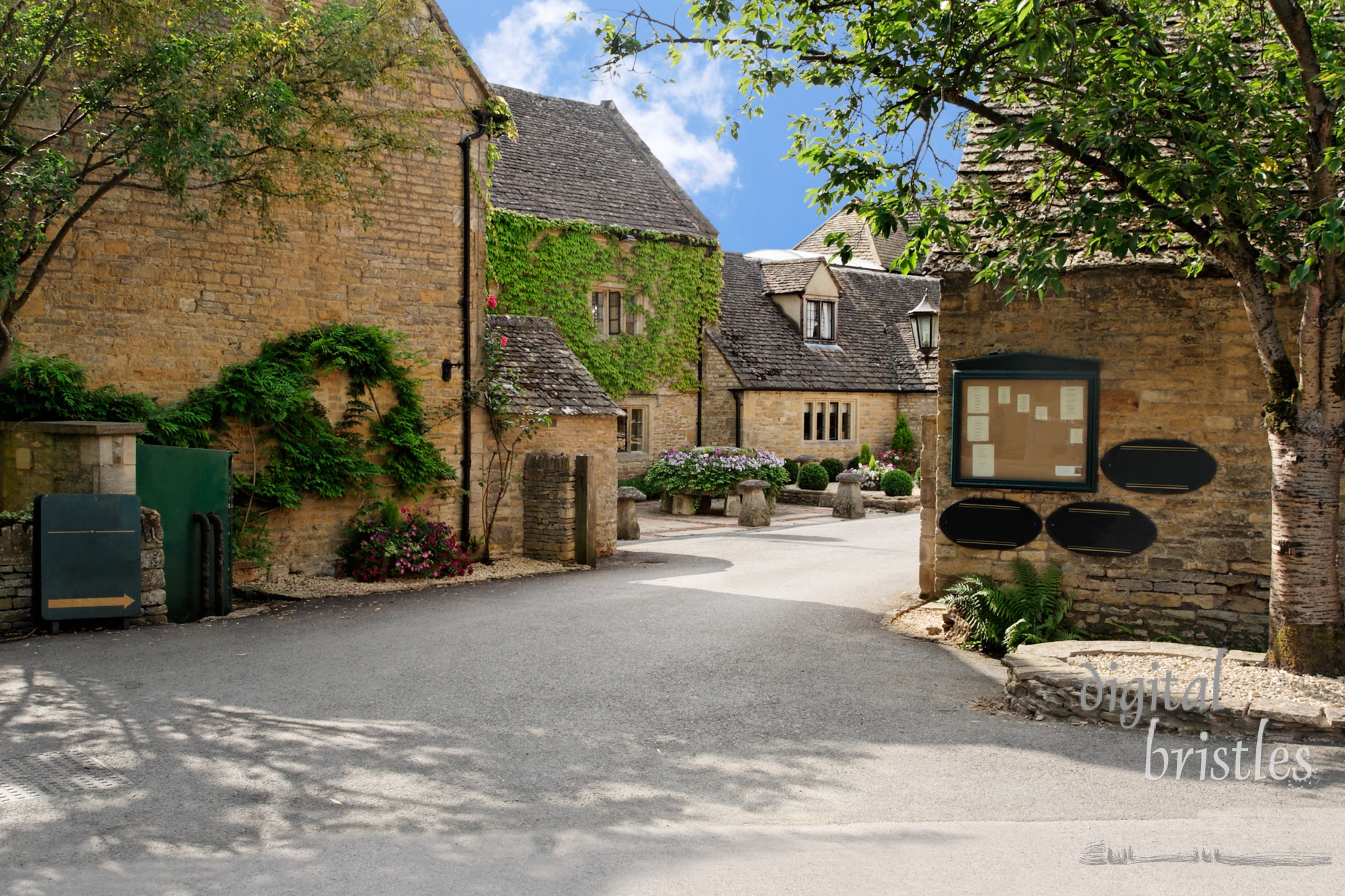 Courtyard entrance