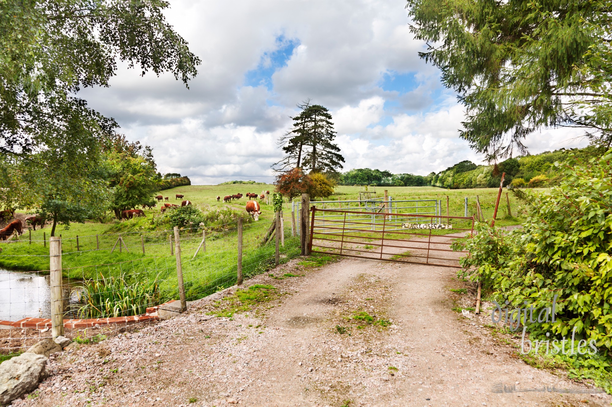 Small farm in Hollingborne, Kent, UK