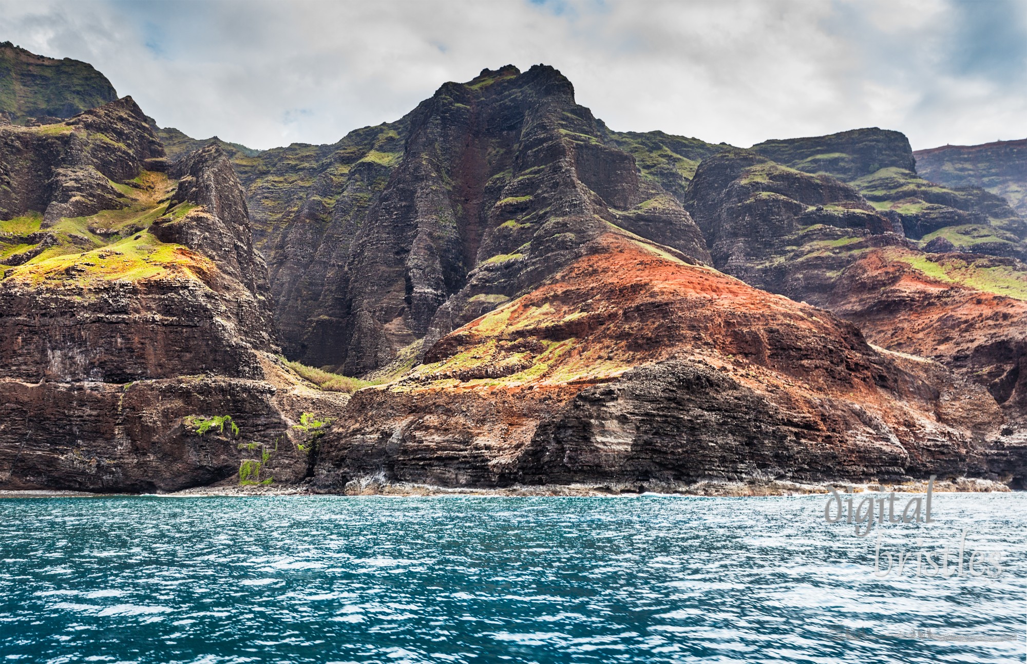  Awa'awapuhi Valley (Valley of the Wild Ginger) along the Na Pali Coast, Kauai