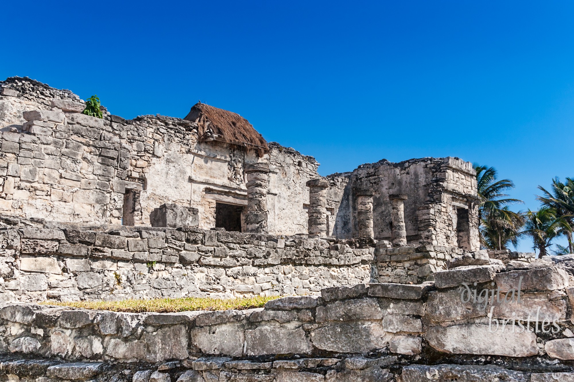 House of the Halach Uinic entrance seen from below