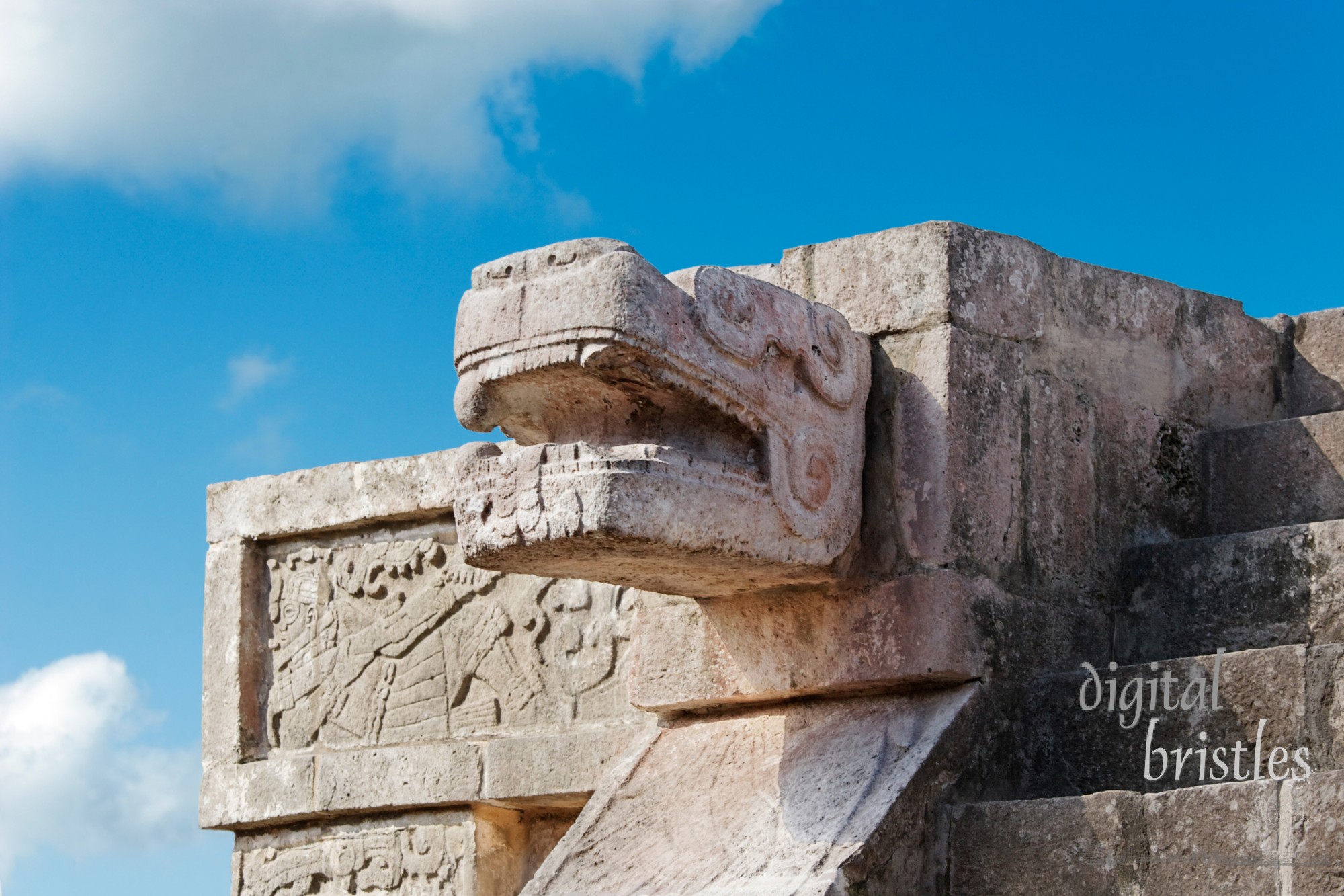 Platform Of The Jaguars And Eagles, Chichen Itza, Mexico