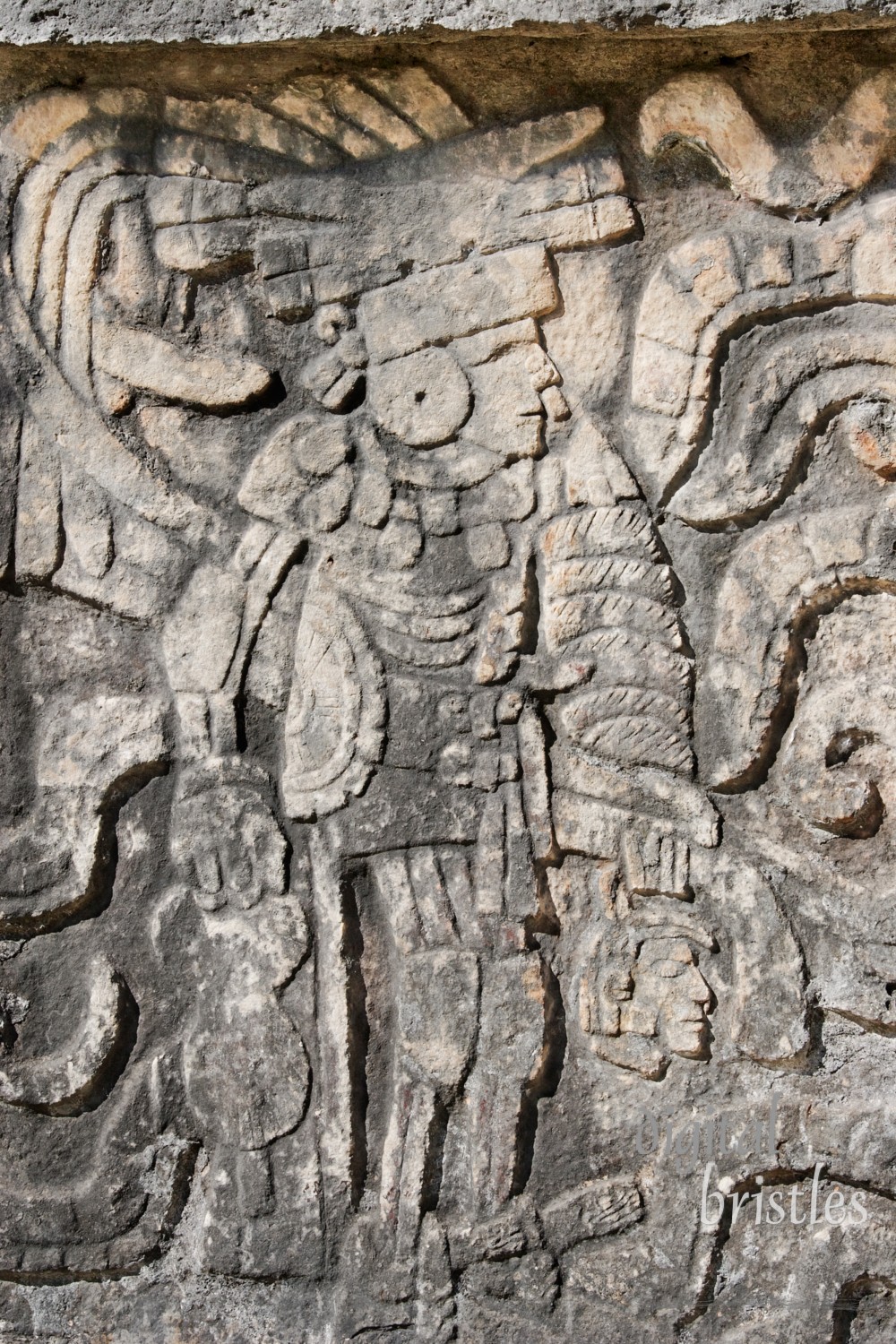 Winner at Mayan ball game carries loser's head