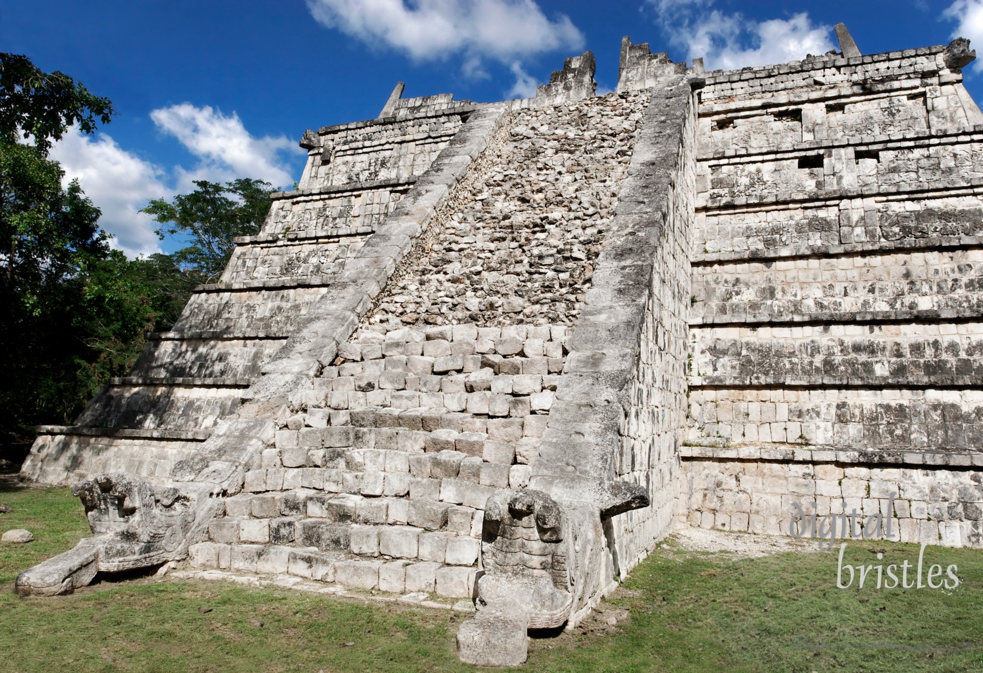 The Ossuary at Chichen Itza, Mexico