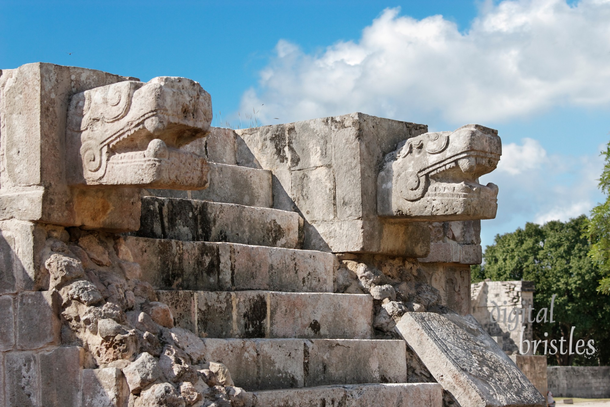 Platform Of The Jaguars And Eagles, Chichen Itza, Mexico