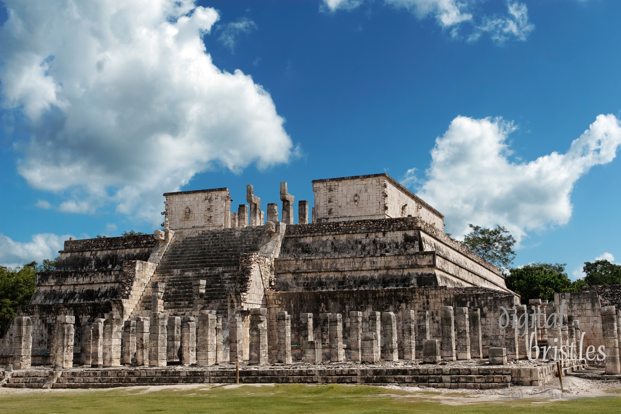 Temple of the Warriors, Chichen Itza, Mexico