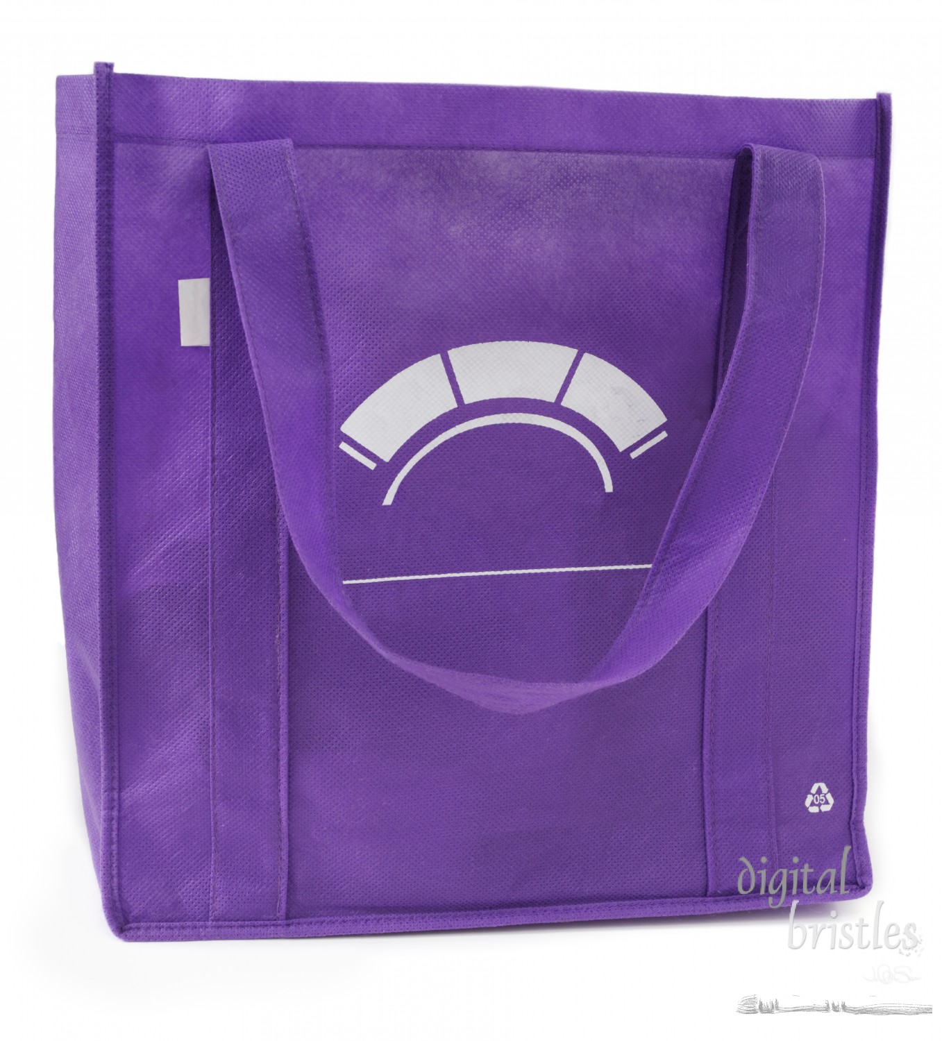 Reusable shopping bag, isolated