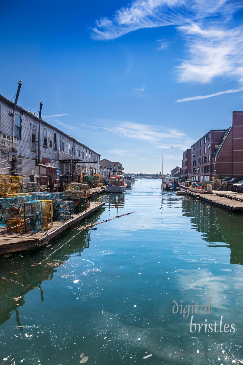 Between Portland Pier and Custom House Wharf, Old Port, Portland, Maine