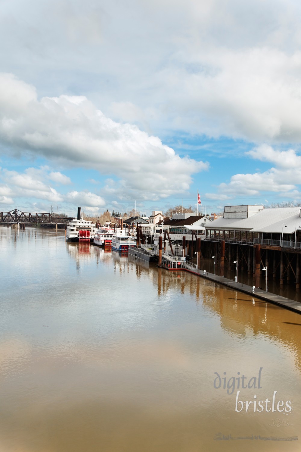 Riverfront at Old Sacramento, California