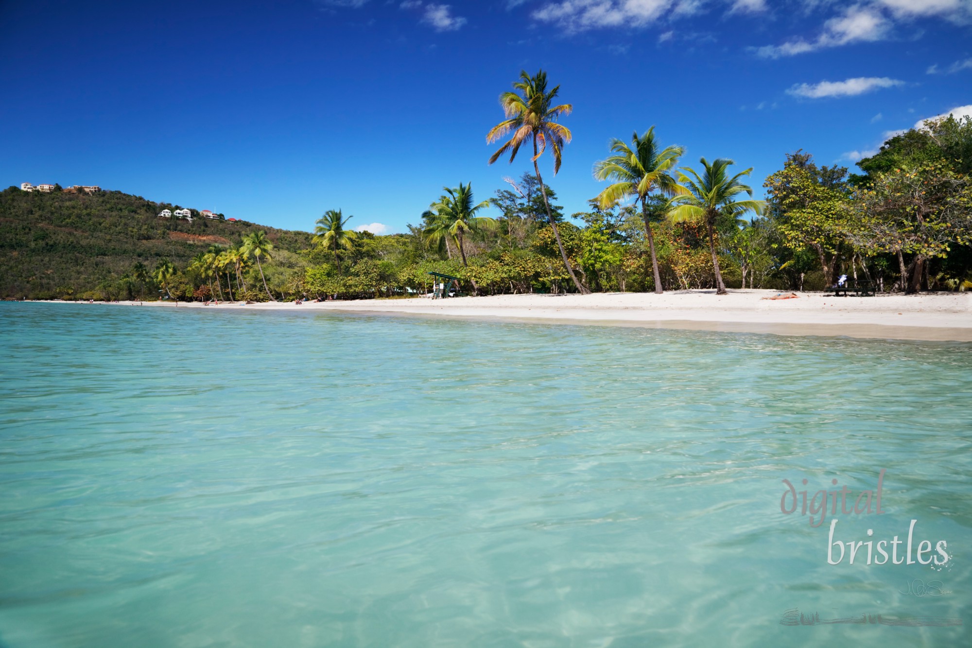 Late afternoon at the beach - Magens Bay