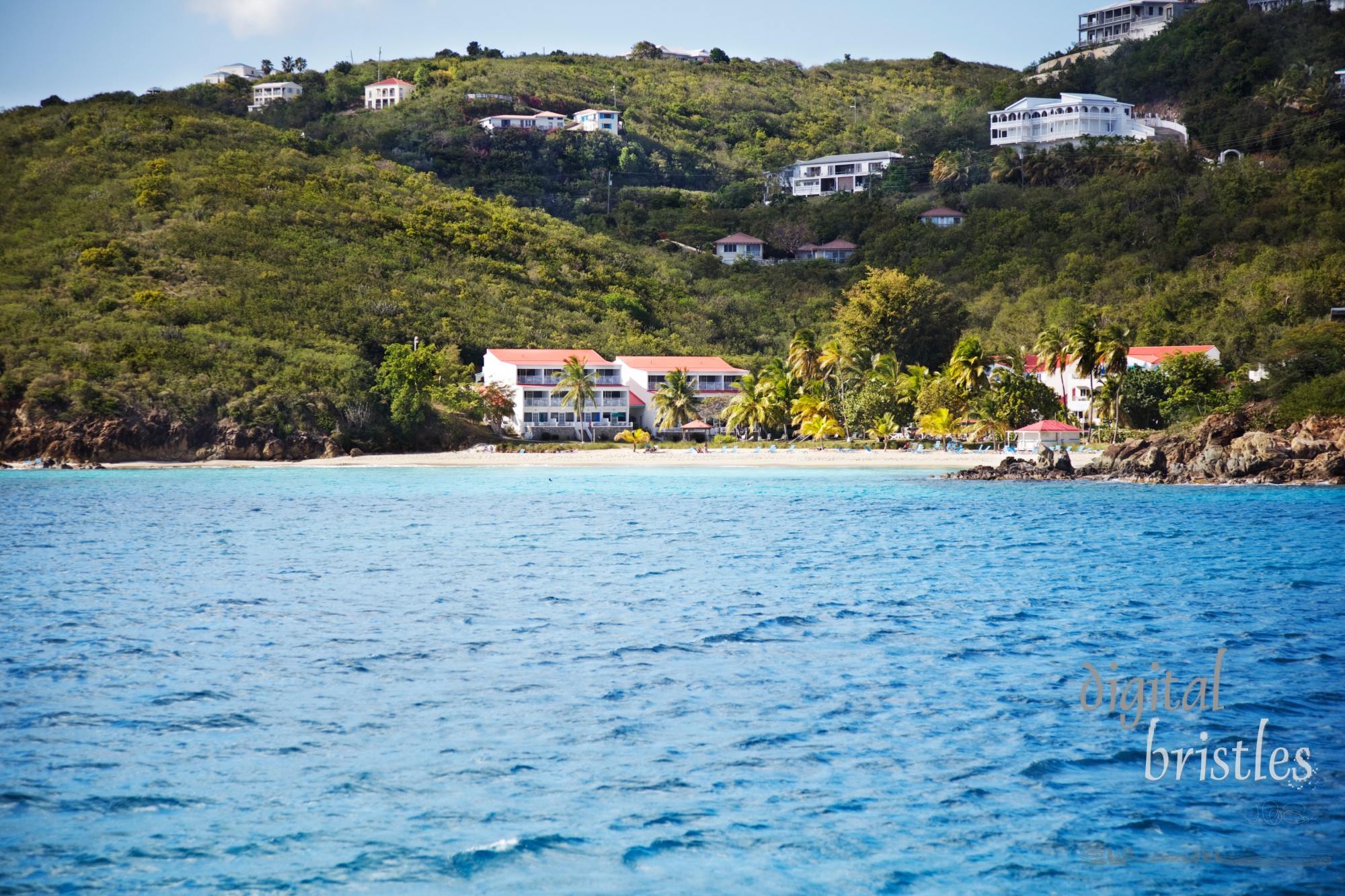 Small resort beach, St. Thomas